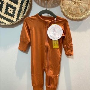 ShuShu+Roo Bamboo/Spandex Footies in Autumn, 200 gsm